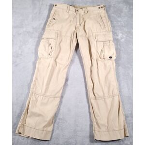 Polo Ralph Lauren Men's 36x32 Vintage Tan Beige Utility Cargo Pants RL-76105